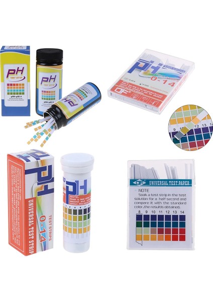 1 Paket Veya 100/150 Şerit 0-14 Ph Alkali Asit Göstergesi Kağıt Rulosu Su Tükürük Turnusol Test Kiti Ph Test Kağıdı Ph Metre (Yurt Dışından) fiyatları