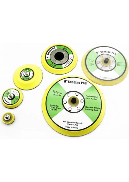2 Inç Profesyonel 5 "125MM Da Orbital Zımpara Pedi Plaka 5/16" Destek Plakası Kanca ve Döngü Zımpara Disk Hava Parlatıcılar Parlatma Pedi (Yurt Dışından) modelleri