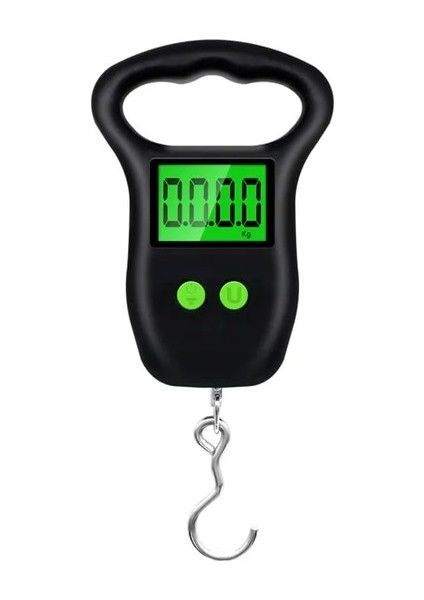 Küçük Kanca Taşınabilir 50 kg Asılı Terazi Arkadan Aydınlatmalı Temiz Okuma Hafif Elektronik Balıkçılık Ağırlıkları Cep Dijital Terazi (Yurt Dışından)