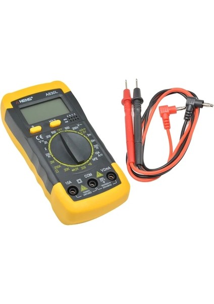 Sarı Gri 1 Adet A830L LCD Dijital Multimetre Ac Dc Gerilim Diyot Frekans Multitester Akım Test Cihazı Buzzer Fonksiyonu ile Aydınlık Ekran (Yurt Dışından)