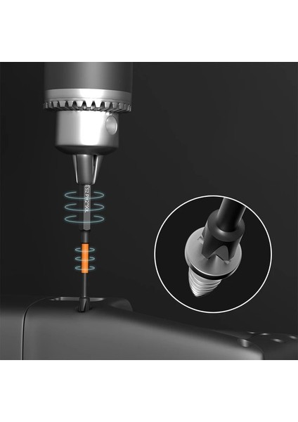 1 Adet 50MM 1/2/5/pc Ph2 Tornavida Seti Manyetik Toplu Kafa Darbe Güçlü Çapraz Yüksek Sertlik 25/50/65/70/90/150MM Anti Kaymaz Su Geçirmez (Yurt Dışından)