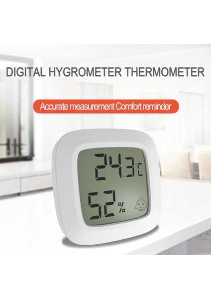 B Tipi Mini LCD Dijital Higrometre Termometre Kapalı Elektronik Sıcaklık Nem Ölçer Sensör Ölçer Hava Istasyonu Higrometro (Yurt Dışından) modelleri