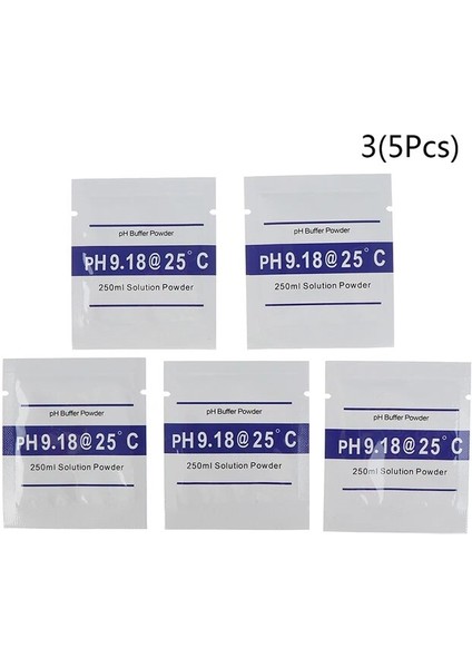 5 Adet 5/15 Adet Ph Tampon Tozu Ölçü Kalibrasyonu Solutionph4.00/ 6.86 /9.18 Dijital Pm Test Ölçer Sıhhi Tesisat (Yurt Dışından)