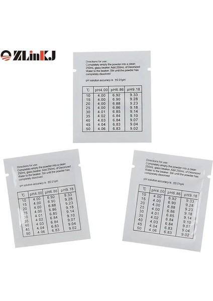 5 Adet 5/15 Adet Ph Tampon Tozu Ölçü Kalibrasyonu Solutionph4.00/ 6.86 /9.18 Dijital Pm Test Ölçer Sıhhi Tesisat (Yurt Dışından) fırsatları