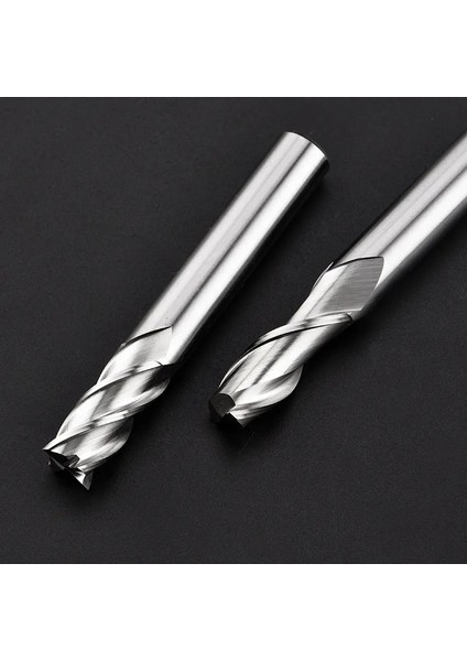9X10DX75L Hss-Al 2 Flüt Xuhan Frezeler Yüksek Hassasiyetli Hss Metal Kesici Kobalt D1-25MM 2 3 4 Flüt Diş Alüminyum Freze Aracı Anahtar Koltuklu Yönlendirici Bit (Yurt Dışından)