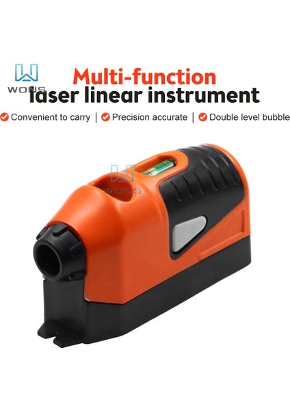 Turuncu Çok Fonksiyonlu Lazer Seviyesi Dikey Kızılötesi Lazer Seviyesi Lazer Düz Lazer Güdümlü Seviye Hattı Ölçüm Ölçer Aracı (Yurt Dışından) indirimleri