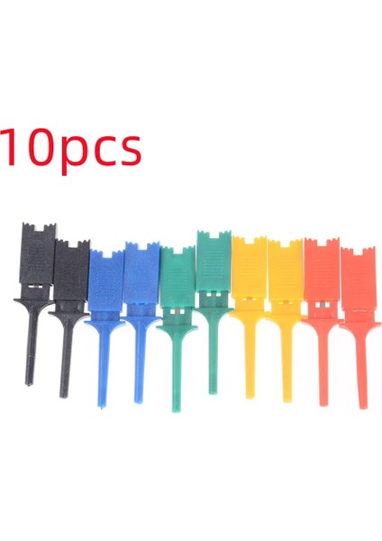 10 Adet 10/5 Adet/takım Test Kanca Smd Ic 6 Renk Klip Grabbers Test Probu Elektronik Test Kapmak Timsah Klip Kanca Testi Klip (Yurt Dışından) fiyatları