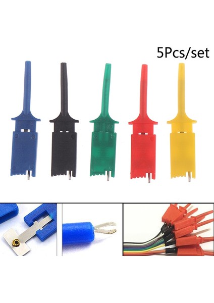 10 Adet 10/5 Adet/takım Test Kanca Smd Ic 6 Renk Klip Grabbers Test Probu Elektronik Test Kapmak Timsah Klip Kanca Testi Klip (Yurt Dışından) modelleri