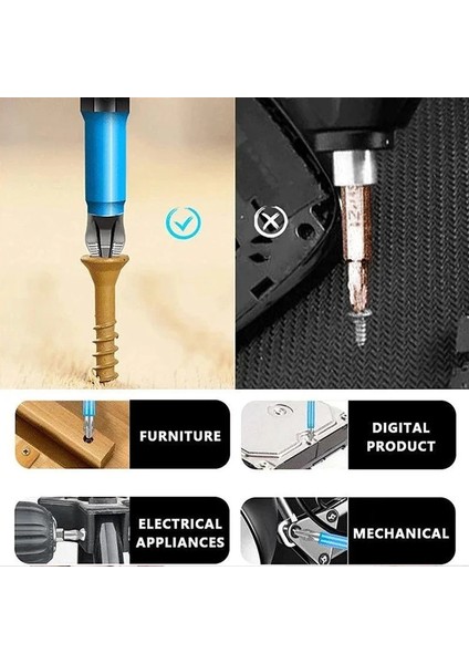90MM 25/50/90/150MM Ph2 Çapraz Bit Matkap Kafası Tornavida Uçları El Aletleri Kaymaz Elektrikli Hex Shank Manyetik Tornavida Matkap Ucu (Yurt Dışından) indirimleri