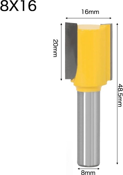 10MM 1 Adet 8mm Shank Gömme Trim Yönlendirici Bit Düz Yönlendirici Bit Shank Alt Ahşap Temizleme Ucu Freze Kesicisi Ağaç Işleme Araçları (Yurt Dışından) fiyatları
