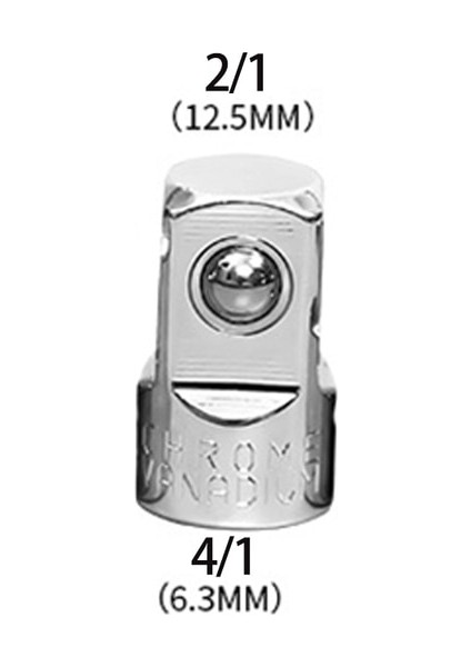 Stil 6 1/4" 3/8" 1/2" Cırcır Anahtarı Adaptörü Krom Vanadyum Çelik Kol Adaptörü Sürücü Soket Dönüştürücü Anahtar-Kol Bağlantısı Dönüştürücü (Yurt Dışından)