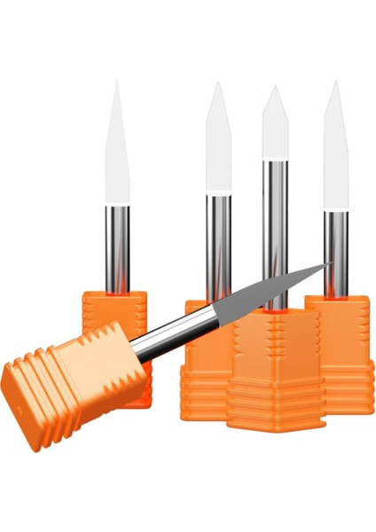 3.175MM x 0.3 45 Derece 1 Adet Gravür Tungsten Karbür V Yönlendirici Cnc Düz Tabanlı Oyma Gravür Uçları 3.175MM 0.1/0.2/0.3/0.4/0.5mm Alu Metal Carve (Yurt Dışından) fiyatları