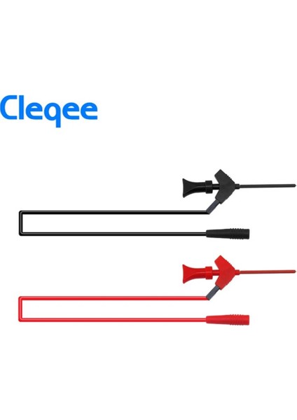 Aksesuarlar Kırmızı Cleqee P1511B 2mm Dişi Fiş - Dahili Yaylı Test Kancası Probu Awg Test Ucu Kiti Dijital Multimetre Probunu Bağlayabilir (Yurt Dışından) fiyatları