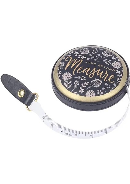 Ordu Yeşil Taşınabilir Retro Dikiş Vintage Mini Santimetre Inç Rulo Mezura Cetvel Pu Deri Mezura (Yurt Dışından)