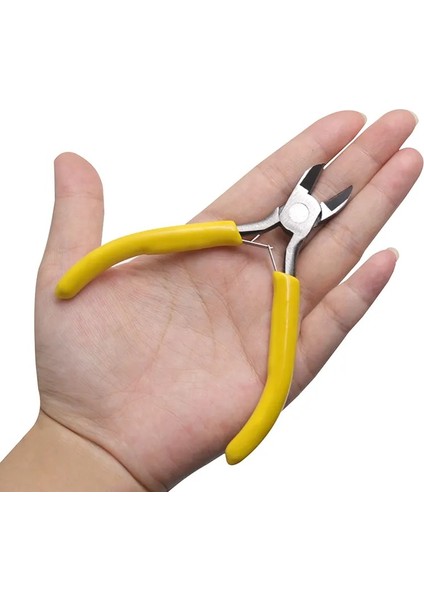 Y Ekipman Seti Uzun Iğne Yuvarlak Burun Kesme Tel Pense Takı Yapımı Için Dıy Aracı Aksesuarları (Yurt Dışından) fırsatları