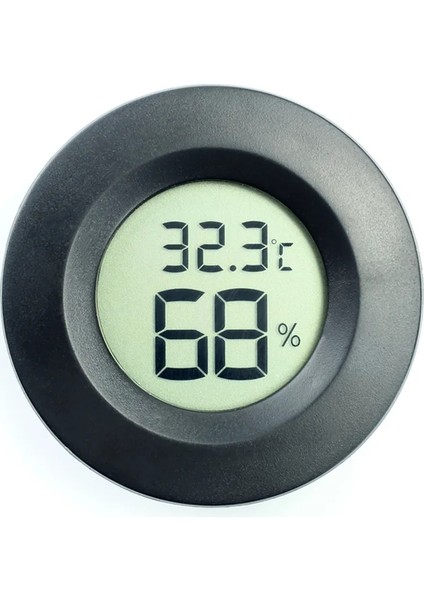Siyah 2ın1 Termometre Higrometre Mini LCD Dijital Sıcaklık Nem Ölçer Dedektörü Thermograph Kapalı Oda Enstrüman (Yurt Dışından) fiyatları