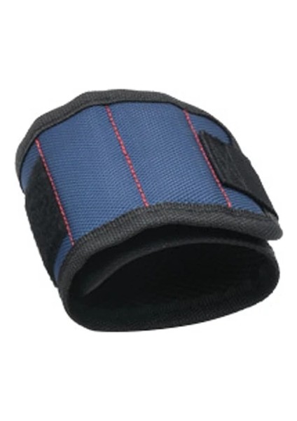 Mavi 3 Mıknatıs 2022 Yeni Güçlü Manyetik Bileklik Taşınabilir Alet Çantası Vida Çivi Somun Cıvata Matkap Ucu Tamir Kiti Organizatör Depolama (Yurt Dışından)