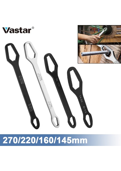 145MM 3-17MM 3.5mm 8-22MM Evrensel Torx Anahtarı Kurulu Ayarlanabilir Çift Kafalı Torx Anahtarı Kendinden Sıkma Gözlük Anahtarı Çok Amaçlı El Aletleri (Yurt Dışından) indirimleri