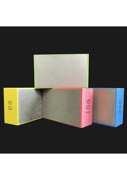 Mavi B 400 Örgü Fayans Düzeltme Elması El Parlatma Pedleri Elektrikli El Aletleri Taş Parlatma El Silecek Çapak Alma El Pedleri Seramik Için Blok Pas Alma (Yurt Dışından) fırsatları