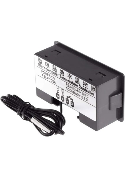 Ac 110-220V W3230 Mini Dijital Sıcaklık Kontrol Cihazı 12V 24V 220V Termostat Regülatörü Isıtma Soğutma Kontrolü Termoregülatör Sensörlü (Yurt Dışından)
