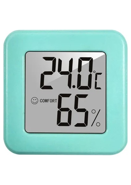 Greena Mini Iç Mekan Termometresi LCD Dijital Sıcaklık Odası Higrometre Ölçer Sensörü Nem Ölçer Iç Mekan Termometresi Sıcaklık (Yurt Dışından)