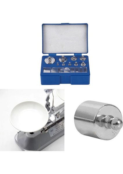 17 Adet Krom Kaplama Takı Ölçeği 10MG-100G Doğru Gram Kalibrasyon Ağırlıkları (Yurt Dışından) fırsatları