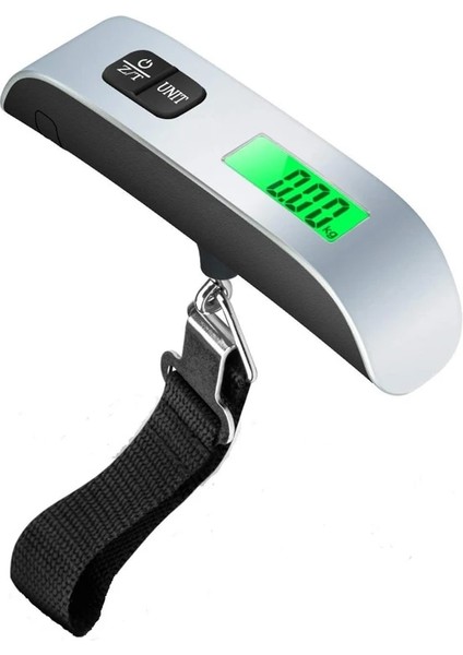 B 50KG Şerit Taşınabilir Terazi Dijital LCD Ekran 110LB/50KG Elektronik Bagaj Asılı Bavul Seyahat Ağırlığı Bagaj Çantası Ağırlık Dengesi Aracı (Yurt Dışından) modelleri