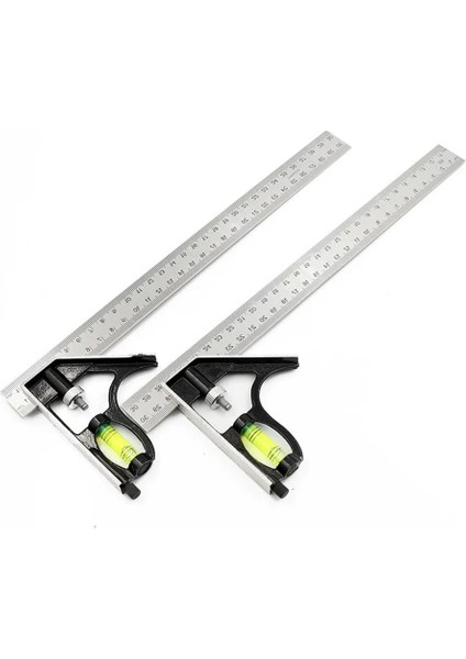 1 Adet 300MM Ayarlanabilir Kombinasyon Kare Açı Cetvel Paslanmaz Çelik Kumpas Kabarcık Seviyesi Ağaç Işleme Ölçme Aracı Su Terazisi (Yurt Dışından) fiyatları