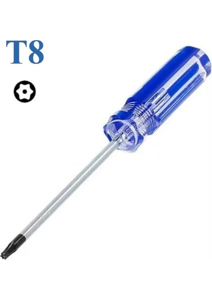 T8 1/3 Adet Kurcalamaya Dayanıklı Güvenlik Torx T8 T9 T10 Tornavida Konsolu Için 360 Kablolu ve Kablosuz Denetleyici Ps3 (Yurt Dışından)