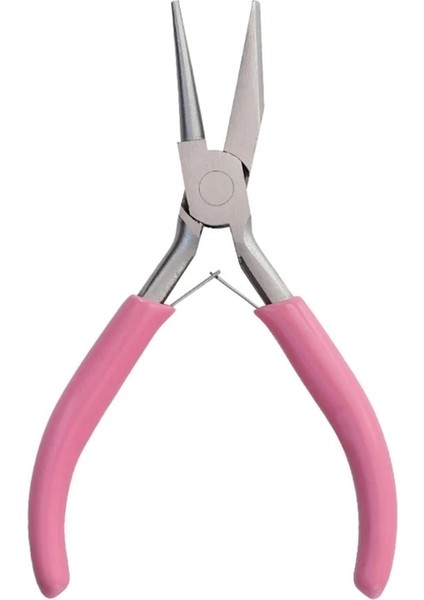 Pk E5BE Içbükey Pense Profesyonel Mücevher Yapımı Aracı Karbon Çelik 1 Takım Dıy Takı Aracı 5 "döngü Şekillendirme Pense Pembe (Yurt Dışından) fırsatları