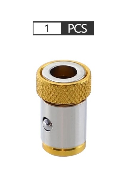 1 Adet Evrensel Manyetik Halka 1/4" Metal Tornavida Ucu Manyetik Halka 6.35MM Shank Korozyon Önleyici Matkap Ucu Mıknatıs Güçlü Halka (Yurt Dışından)