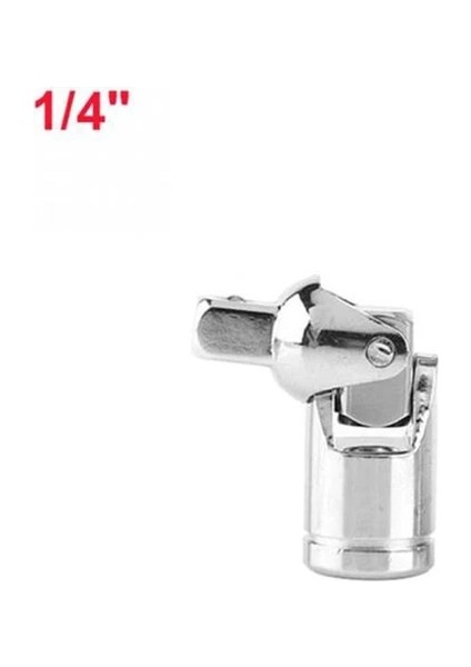 1 4 Inç 1 Adet Evrensel Ortak Seti Cırcır Uzatma Çubuğu Soket Döner Cırcır Aracı Anahtarı Soket Adaptörü Aracı Parçaları 1/4 ''3/8'' 1/2'' (Yurt Dışından)