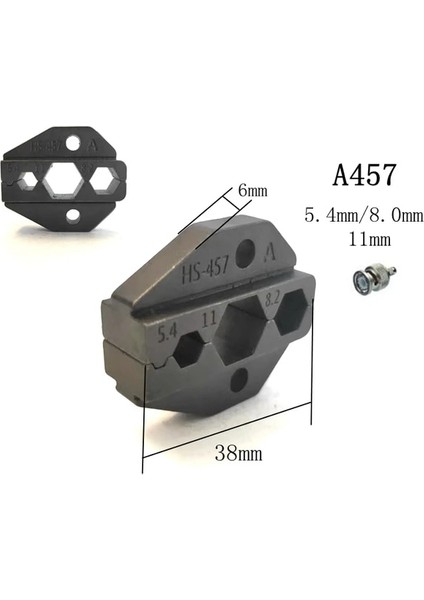 A457 Kalıp Setleri FSE/HS-A457/A02H1/A02H2/A02H/A05H Sıkma Pensesi Makinesi Modülleri Çeneler Fiş Yay Sıkma Kapak Terminalleri (Yurt Dışından)