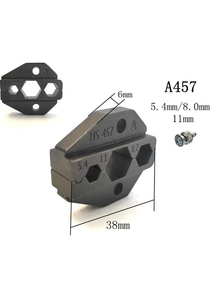 A457 Kalıp Setleri FSE/HS-A457/A02H1/A02H2/A02H/A05H Sıkma Pensesi Makinesi Modülleri Çeneler Fiş Yay Sıkma Kapak Terminalleri (Yurt Dışından)