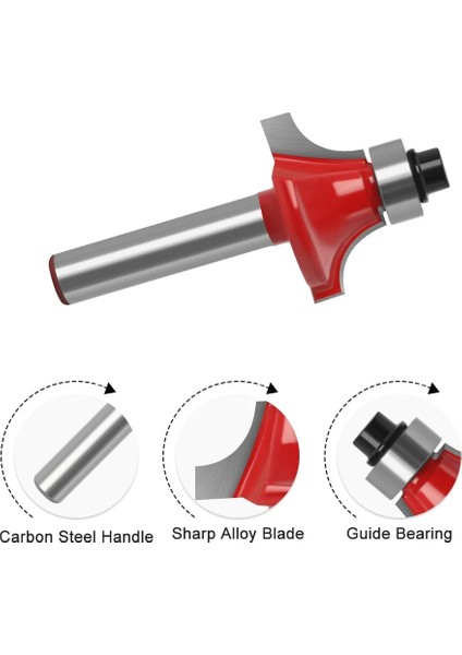 6mm No.2 1 Adet 6mm 1/4 "şaft Yönlendirici Bit Düz Zıvana Çekirdek Kutusu V Kırlangıç Gömme Kırpma Koyu Roman Ogee Pah Uçları Üzerinde Yuvarlama (Yurt Dışından) fırsatları