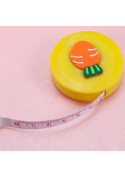 Green-1m Taşınabilir Karikatür 150 Cm/60" Mezura Geri Çekilebilir Cetvel Ölçümleri Rulo Mini Bantlar Dikiş Cetveli Ölçü Aletleri Aksesuarları (Yurt Dışından) fiyatları