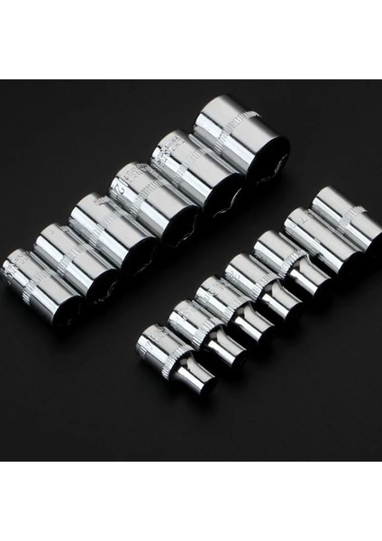 14MM-ADET 1 Adet 1/4 "sürücü Altıgen Soket Anahtarı Kafa 25MM Uzunluk Cr-V Alaşım Altıgen Cırcır Anahtarı Soket Oto Tamir Için El Aleti (Yurt Dışından)