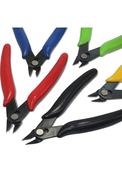 Siyah Saplı Kesme Pensesi 1 Adet Çapraz Pense Takı Işleme Küçük Kesme Pensesi Süper Keskin Yalıtımlı Sap Çok Fonksiyonlu El Aletleri (Yurt Dışından) indirimleri