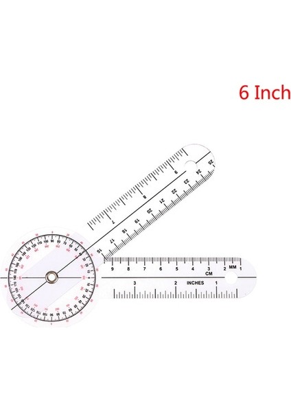 Stil 3 0-360 Derece Gonyometre Açısı Tıbbi Omurga Açısı Cetvel Açı Inklinometre Cetvel Iletki Açı Bulucu Ölçme Araçları Yeni (Yurt Dışından)