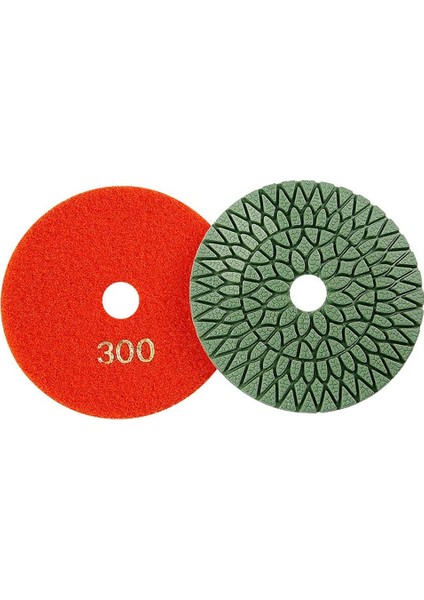 300GRIT Elmas Parlatma Pedleri 100MM Islak Parlatma Pedi Granit Taş Beton Mermer Parlatma Kullanımı Taşlama Diskleri Elektrikli El Aletleri (Yurt Dışından) indirimleri
