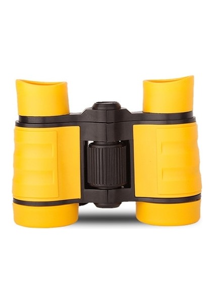 Sarı 4X30MM Profesyonel Çocuk Dürbün Teleskop Çocuk Öğrenme Teleskop Kuş Gözlemciliği Katlanır Optik Teleskop Kamp Için (Yurt Dışından)