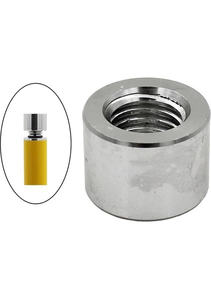 M8-Somun Qase 5/8 1/4 3/8 1/8 Inç M8 M10 Adaptör Bağlantı Vidası Prizma Gps Merkezleme Kutup Çubuk Sızdırmazlık Kapağı Haritalama Kaşık Net 1 Adet (Yurt Dışından)