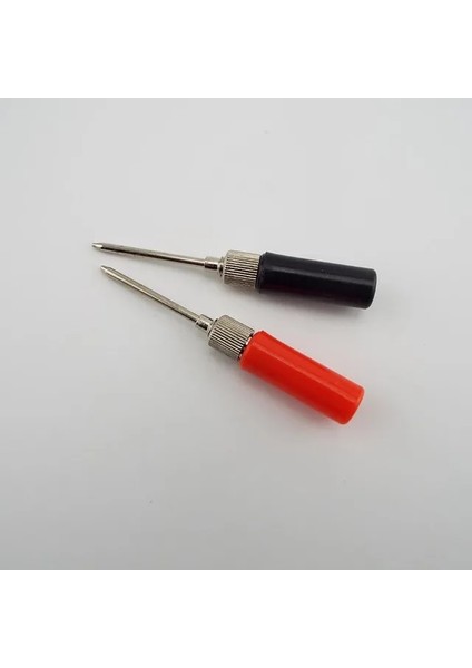 Küçük Boyutlu 1 Çift Yalıtımlı Test Ölçer Probu Yalıtımlı Test Probu Konektörü Multimetre Paslanmaz Çelik Iğne Test Uçları Pin (Yurt Dışından)