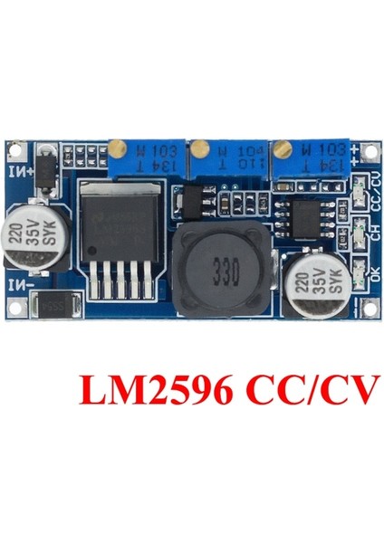 LM2596 Cccv 3A Ayarlanabilir Dc-Dc LM2596 LM2596S MINI360 MP1584EN Giriş 4V-35V Çıkış 1.23V-30V Dc-Dc Kademeli Güç Kaynağı Regülatör Modülü (Yurt Dışından)
