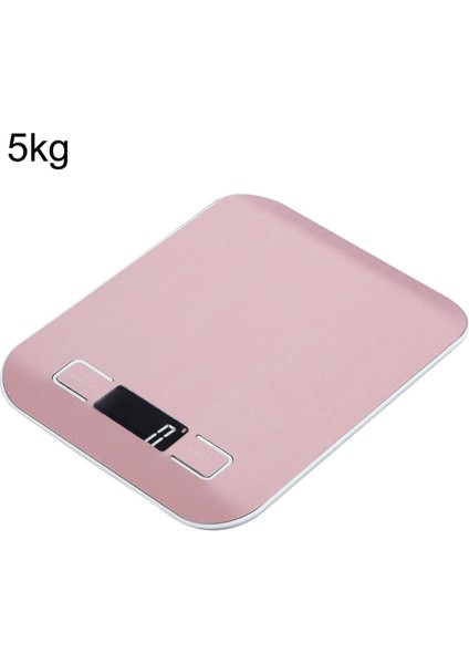 Gümüş 5 kg 1g Elektronik Mutfak Terazisi Çok Fonksiyonlu Gıda Terazisi, Dara Paslanmaz Çelik T5UC (Yurt Dışından) indirimleri