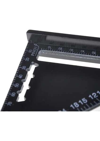 01 7 Inç 7/12 Inç Metrik Alüminyum Alaşımlı Üçgen Açı Cetvel Iletki Swanson Hız Kare Düzen Ölçer Ağaç Işleme Ölçüm Aracı (Yurt Dışından) indirimleri