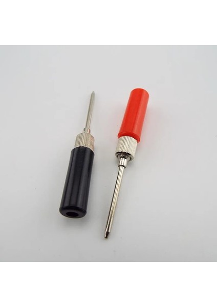 Küçük Boyutlu 1 Çift Yalıtımlı Test Ölçer Probu Yalıtımlı Test Probu Konektörü Multimetre Paslanmaz Çelik Iğne Test Uçları Pin (Yurt Dışından) fırsatları
