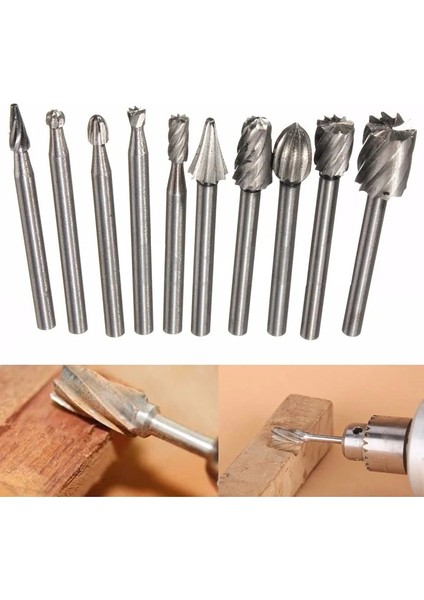 10 Adet 10 Adet/takım Hss Yönlendirme Yönlendirici Matkap Uçları Seti Ahşap Taş Metal Kök Oyma Freze Kesici Karbür Döner Çapaklar Oyma Için Araçları (Yurt Dışından) modelleri