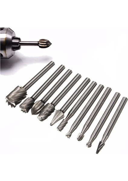 10 Adet 10 Adet/takım Hss Yönlendirme Yönlendirici Matkap Uçları Seti Ahşap Taş Metal Kök Oyma Freze Kesici Karbür Döner Çapaklar Oyma Için Araçları (Yurt Dışından) indirimleri