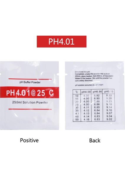 1 Adet Ph Ölçer Kalibrasyon Tozu 3 Tip 4.01 6.86 9.18 Ph Tampon Tozu Çözeltisi Toz Ölçme Kalibrasyonu Test Cihazı (Yurt Dışından) fiyatları